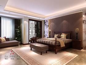中式中式风格卧室装修图