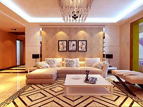 现代现代风格客厅背景墙沙发客厅沙发设计案例