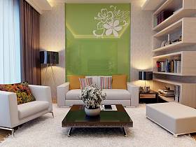 现代简约现代简约简约风格现代简约风格客厅背景墙沙发客厅沙发设计案例