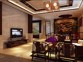 中式客厅沙发茶几设计案例展示