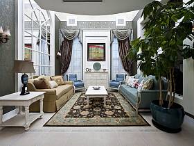 美式美式风格客厅设计方案