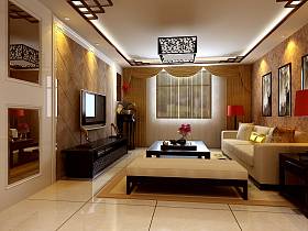 中式客厅设计案例
