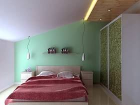 现代现代风格卧室装修案例