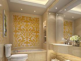 欧式浴室淋浴房设计案例