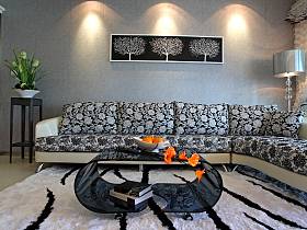 现代客厅沙发茶几设计案例展示