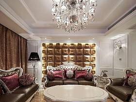 欧式欧式风格客厅背景墙沙发客厅沙发设计方案