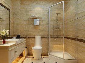 欧式卫生间卫生间淋浴房设计案例展示