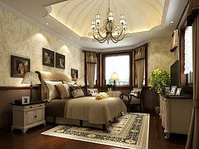 欧式古典欧式古典风格古典风格卧室吊顶案例展示