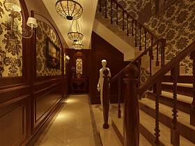 欧式欧式风格过道楼梯装修案例