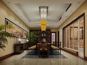 中式中式风格新中式餐厅装修案例