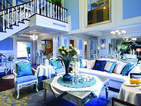 美式客厅沙发设计案例