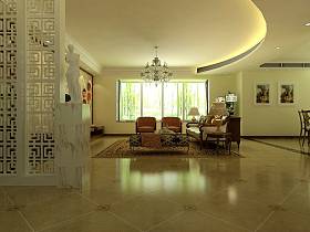 中式中式风格客厅装修效果展示