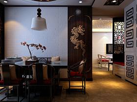 中式中式风格餐厅设计案例展示