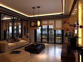 中式中式风格新中式客厅设计案例展示