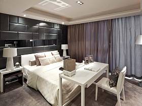现代简约中式卧室设计案例