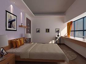 现代简约卧室设计图