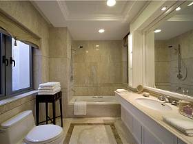 现代简约简欧卫生间浴室设计案例