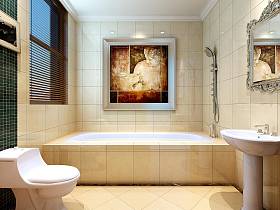 欧式浴室淋浴房设计方案