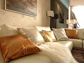 现代简约简欧客厅沙发设计方案