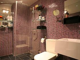 现代简约卫生间浴室淋浴房设计图