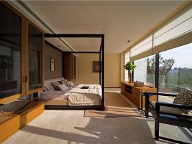 现代简约卧室设计图