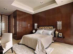 中式美式混搭卧室设计案例