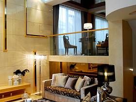 现代简约简欧美式客厅设计案例展示