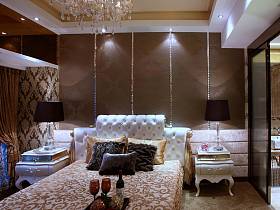 现代简约简欧美式卧室装修案例