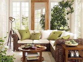 客厅沙发植物设计案例